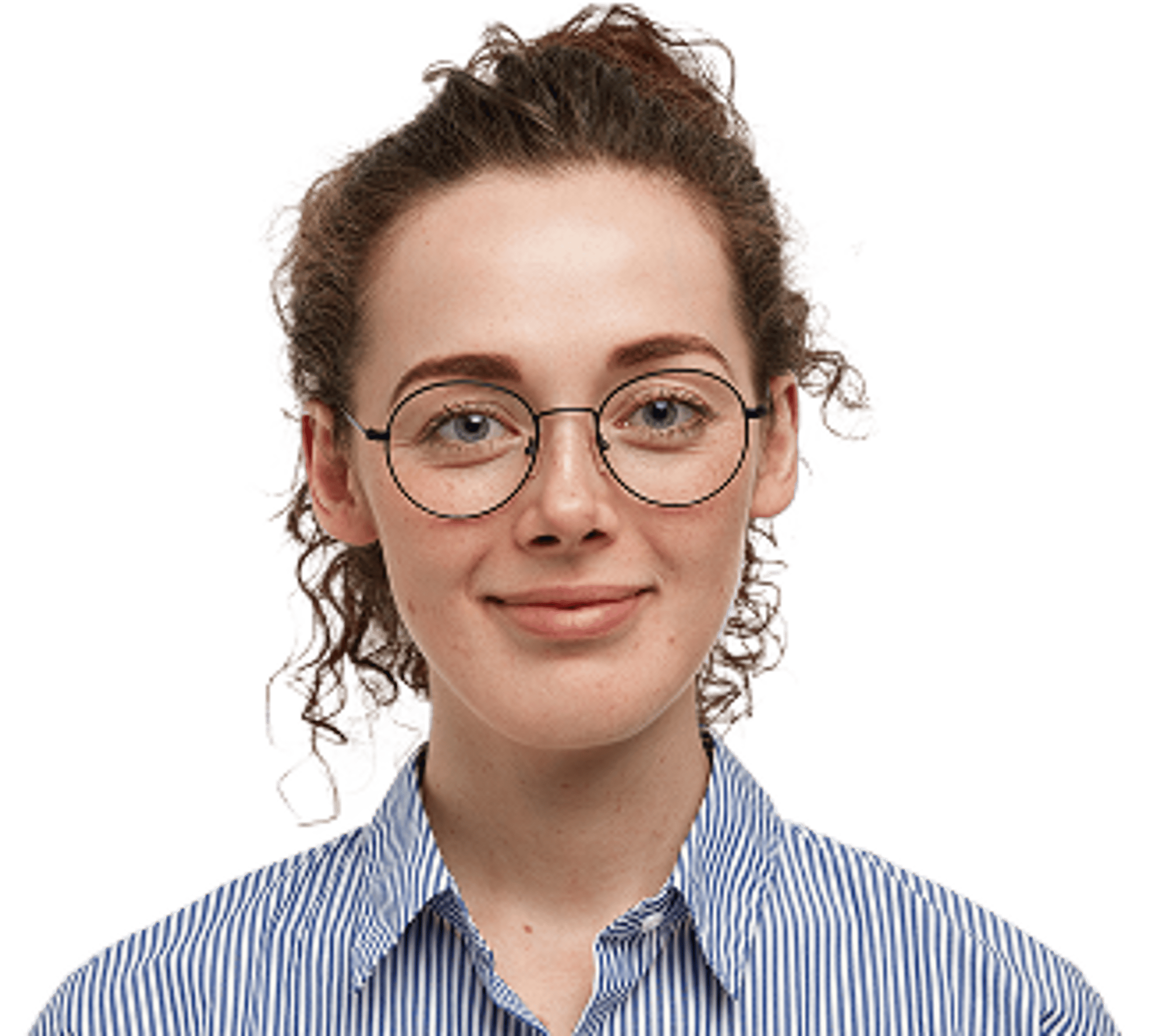 man with glasses
