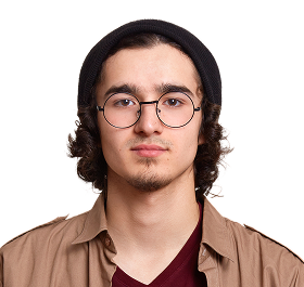 man with glasses